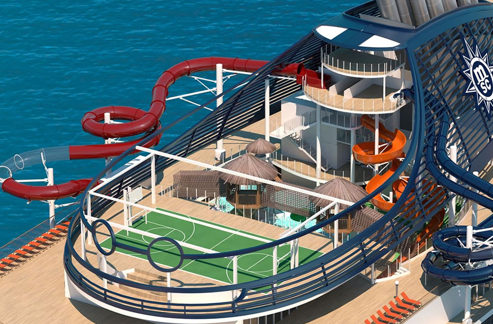 Espanha, França, Itália e Malta - MSC Seaview